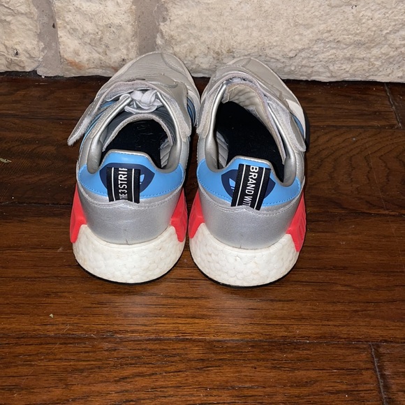 Adidas silver metallic Micropacer - Picture 3 of 6